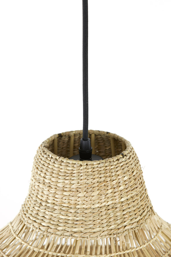 Hanging Lamp Ø50x57 cm Sagar Seagrass Natural