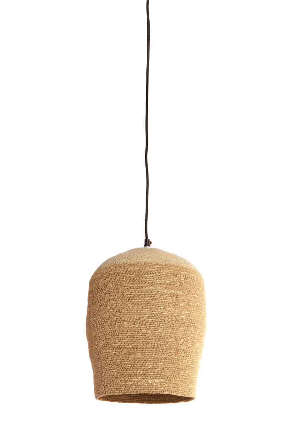 Hanging Lamp Ø24x32 cm Bolsena Seagrass Natural+Cream