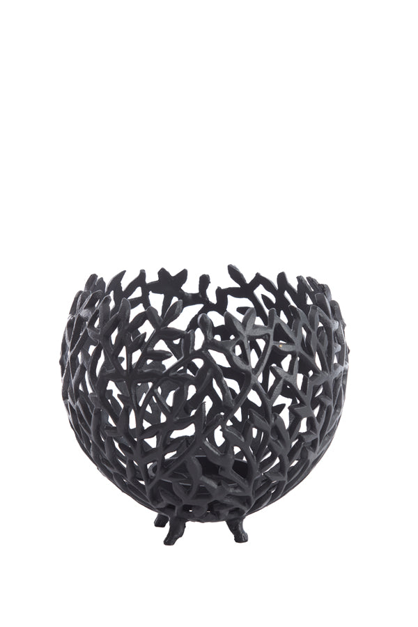 Tealight Ø20x17 cm Famari Matt Black