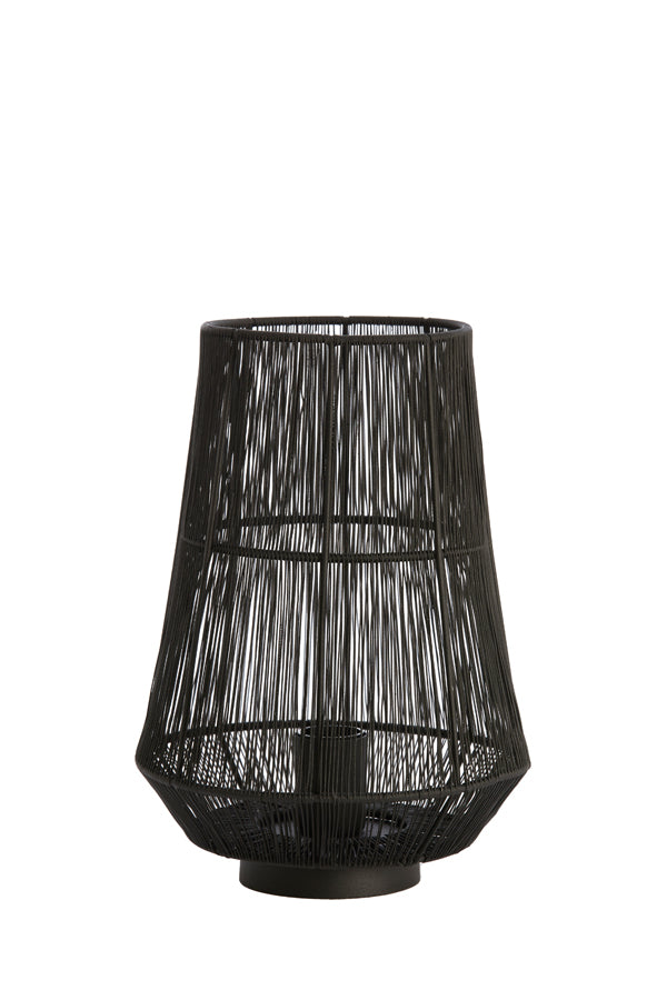 Table Lamp Ø24x33 cm Banjar Black