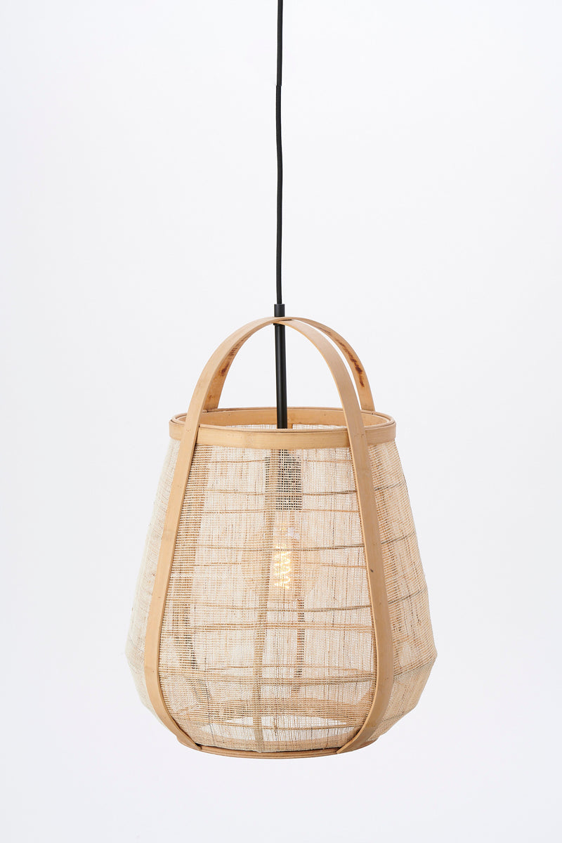 Hanging Lamp Ø38x50 cm Jacinto Natural