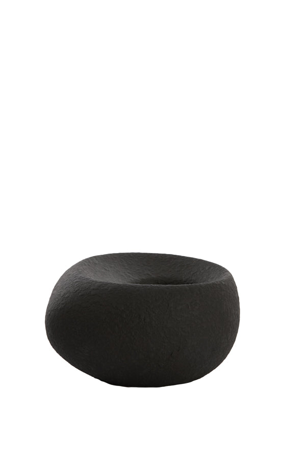 Tealight 16x16x9 cm Alka Ceramics Black