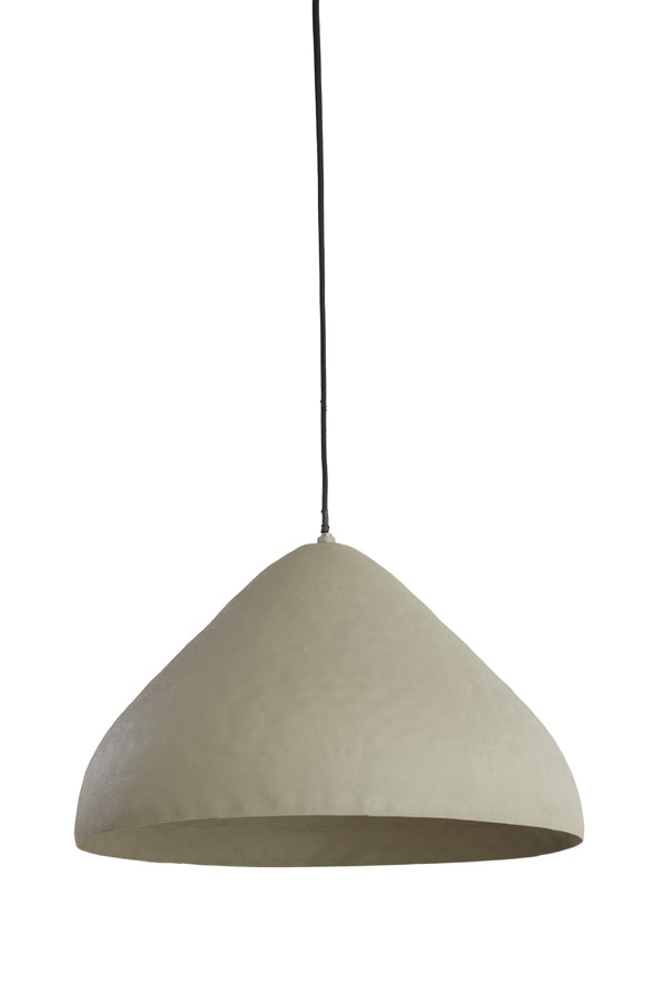 Hanging Lamp Ø40x25 cm Elimo Matt Light Grey