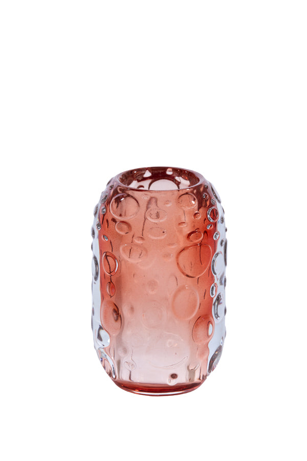 Tealight Ø8x13 cm Finley Glass Light Pink