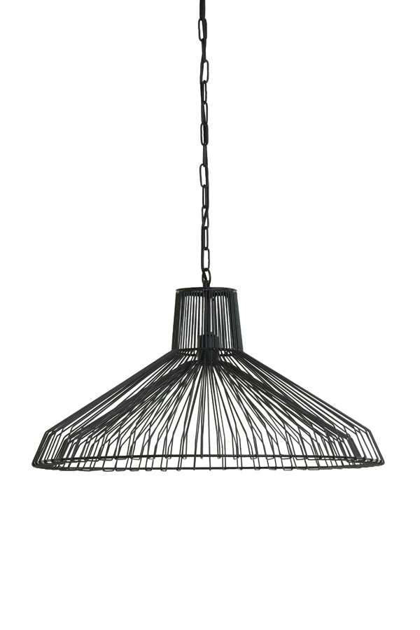 Hanging Lamp Ø65x37 cm Kasper Matt Black