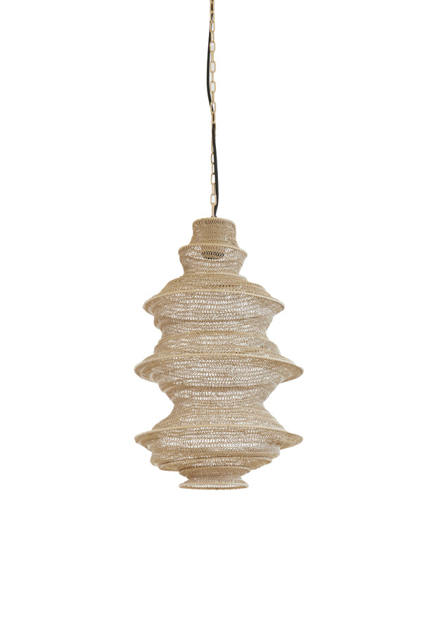 Hanging Lamp Ø31x55 cm Nakisha Sand