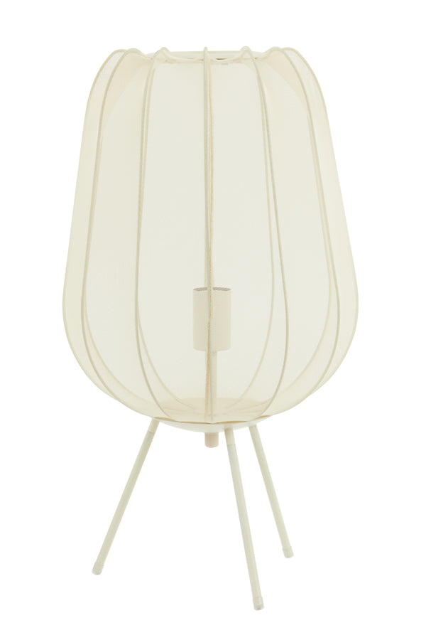 Table Lamp Ø34x60 cm Plumeria Sand