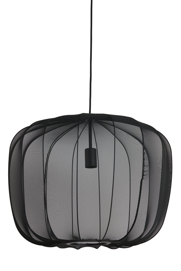 Hanging Lamp Ø60x45 cm Plumeria Black