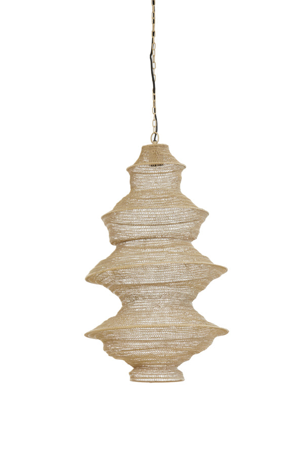 Hanging Lamp Ø40x70 cm Nakisha Sand