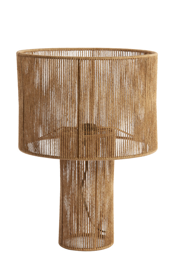 Table Lamp Ø35x50 cm Lavatera Jute Natural