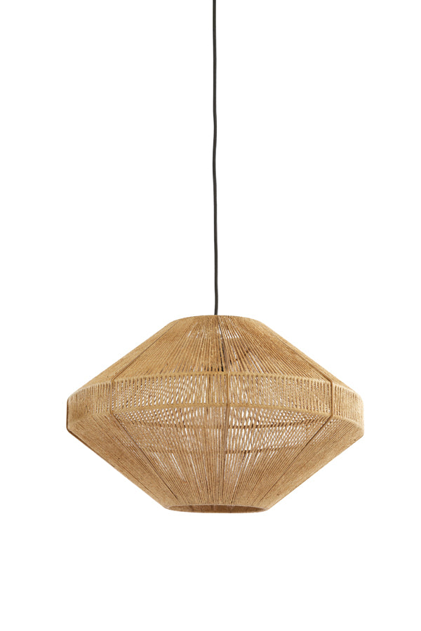 Hanging Lamp Ø50x31 cm Mallow Jute Natural