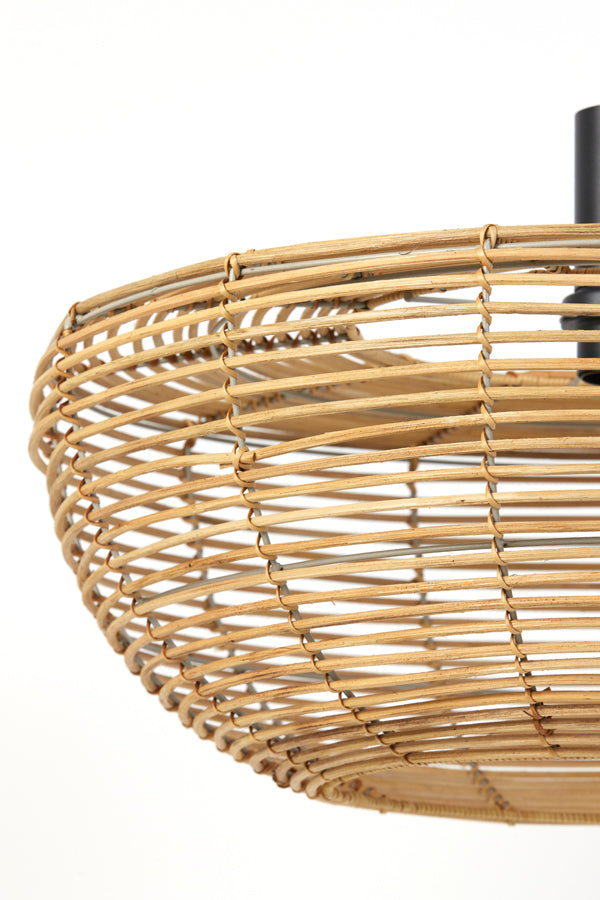 Hanging Lamp Ø60x25 cm Milan Rattan Natural