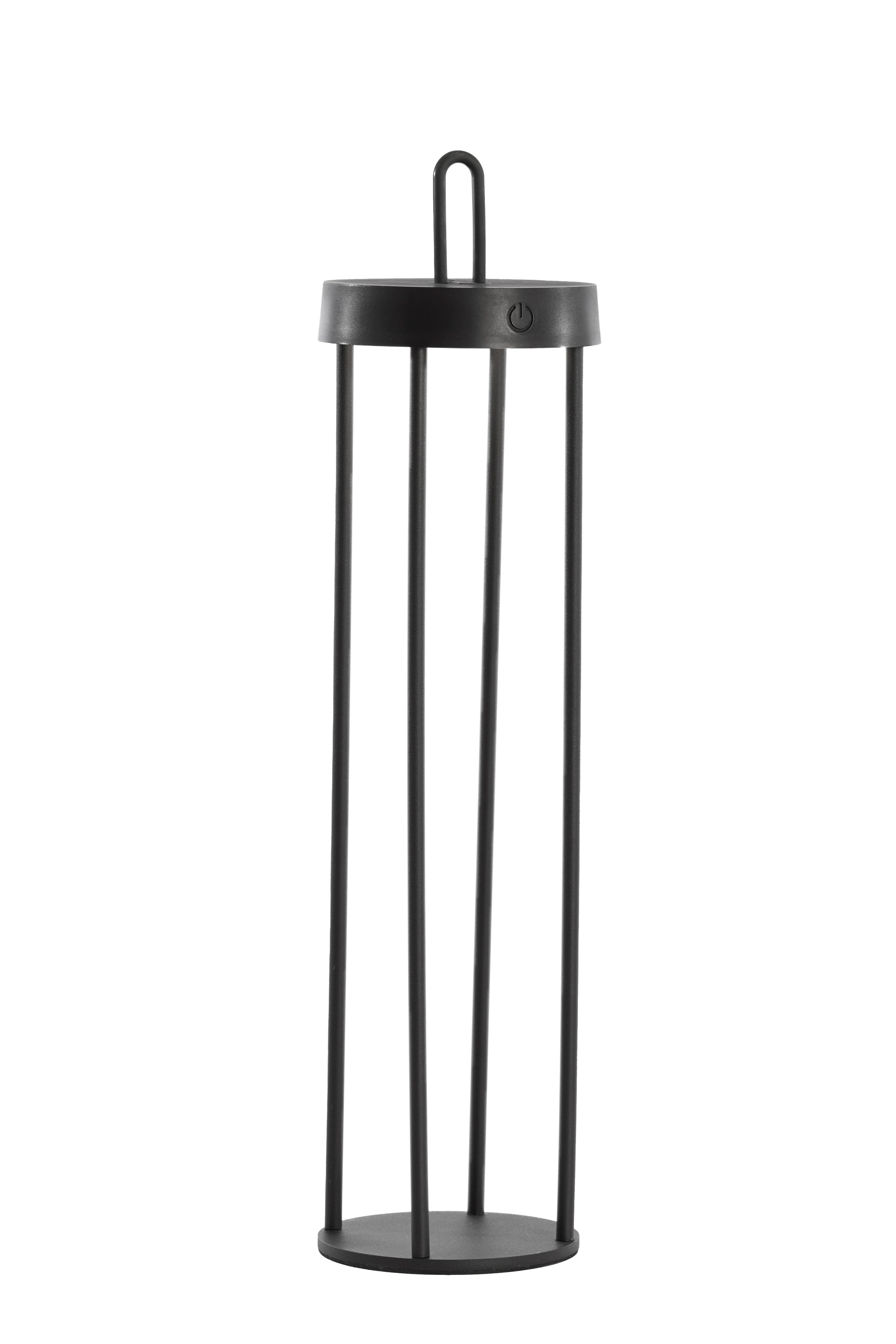 Table Lamp LED Ø13x50 cm Isalo Black