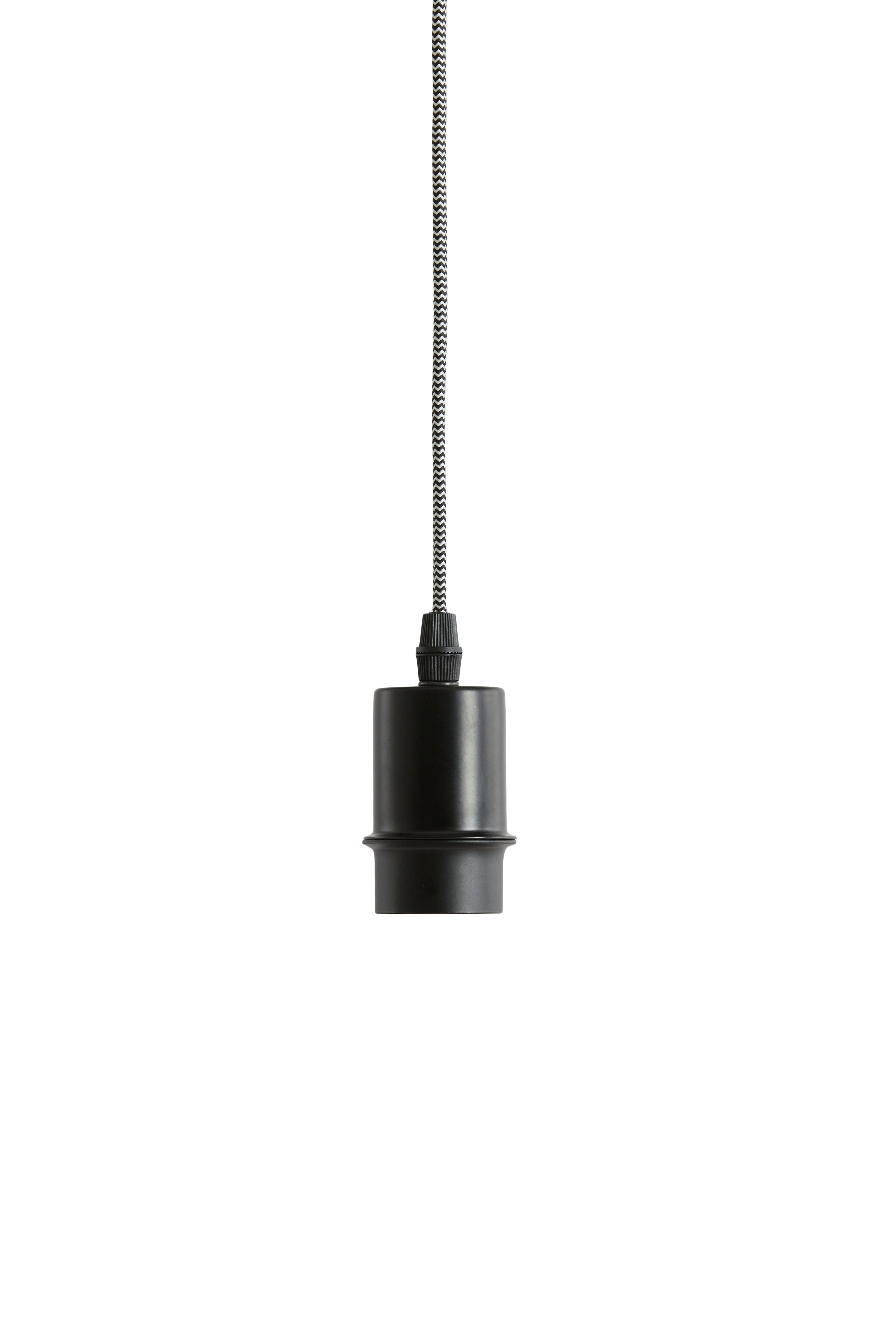 Pendant With Cup Ø5x7.5 cm Cupa Black-White