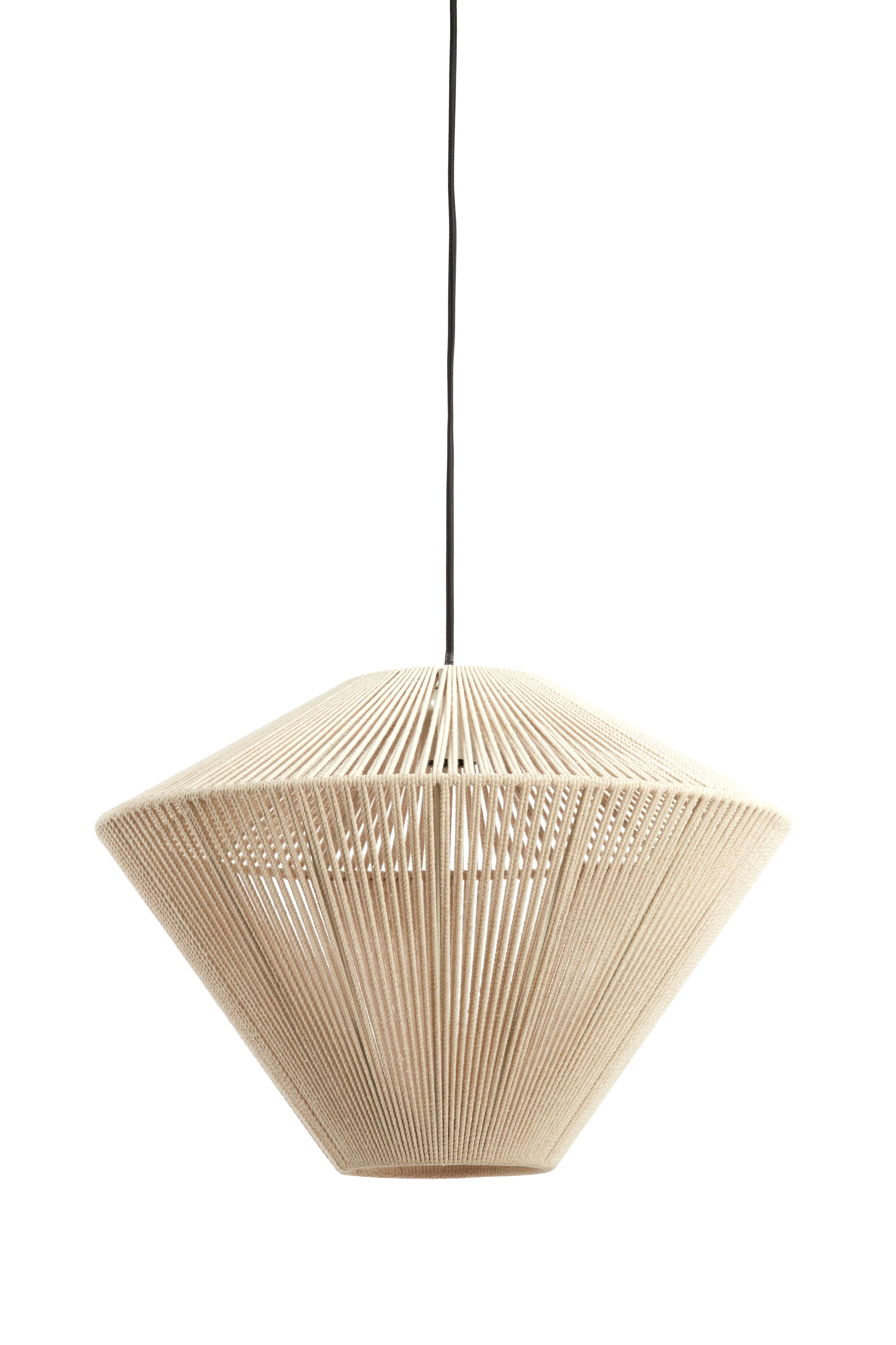 Hanging Lamp Ø56x43 cm Felida Cream